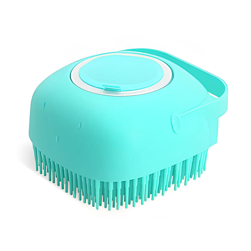 Bathroom Puppy Big Dog Cat Bath Massage Gloves Brush Soft Safety