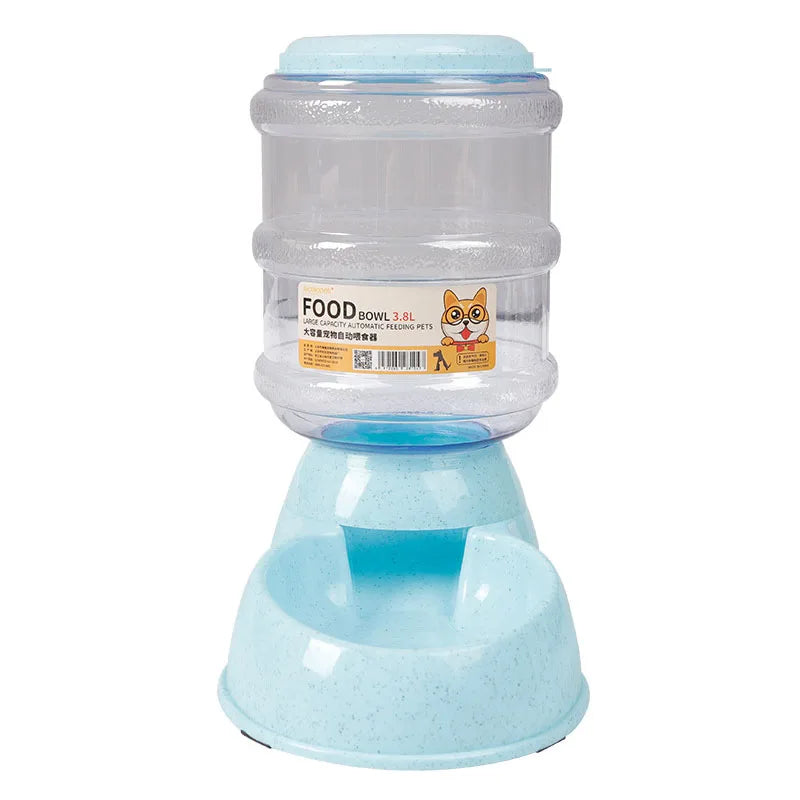 Dog Automatic Feeders Plastic Water Bottle Cat Bowl Feeding and Drinking
