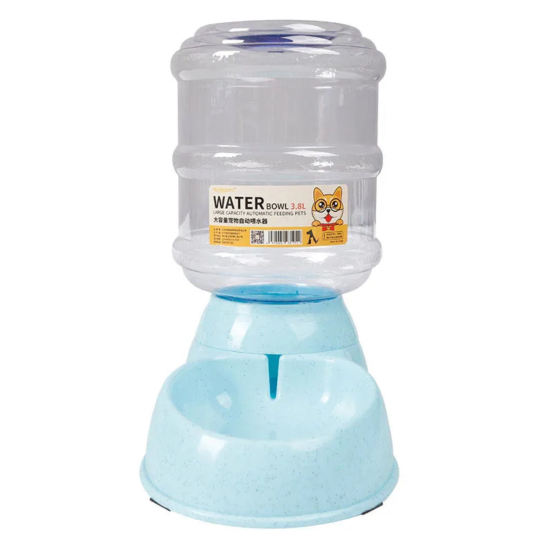 Dog Automatic Feeders Plastic Water Bottle Cat Bowl Feeding and Drinking