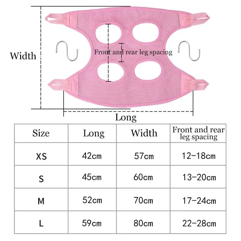 Cat Grooming Nail Cutting Anti Scratch Bite Fixed Bag Bath Trimming