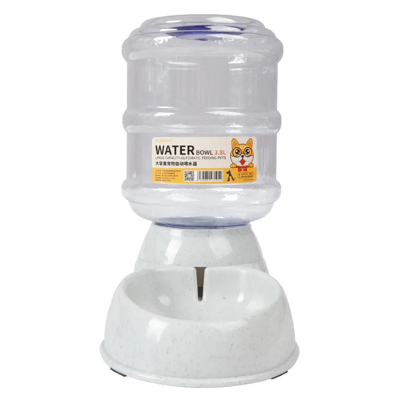 Dog Automatic Feeders Plastic Water Bottle Cat Bowl Feeding and Drinking